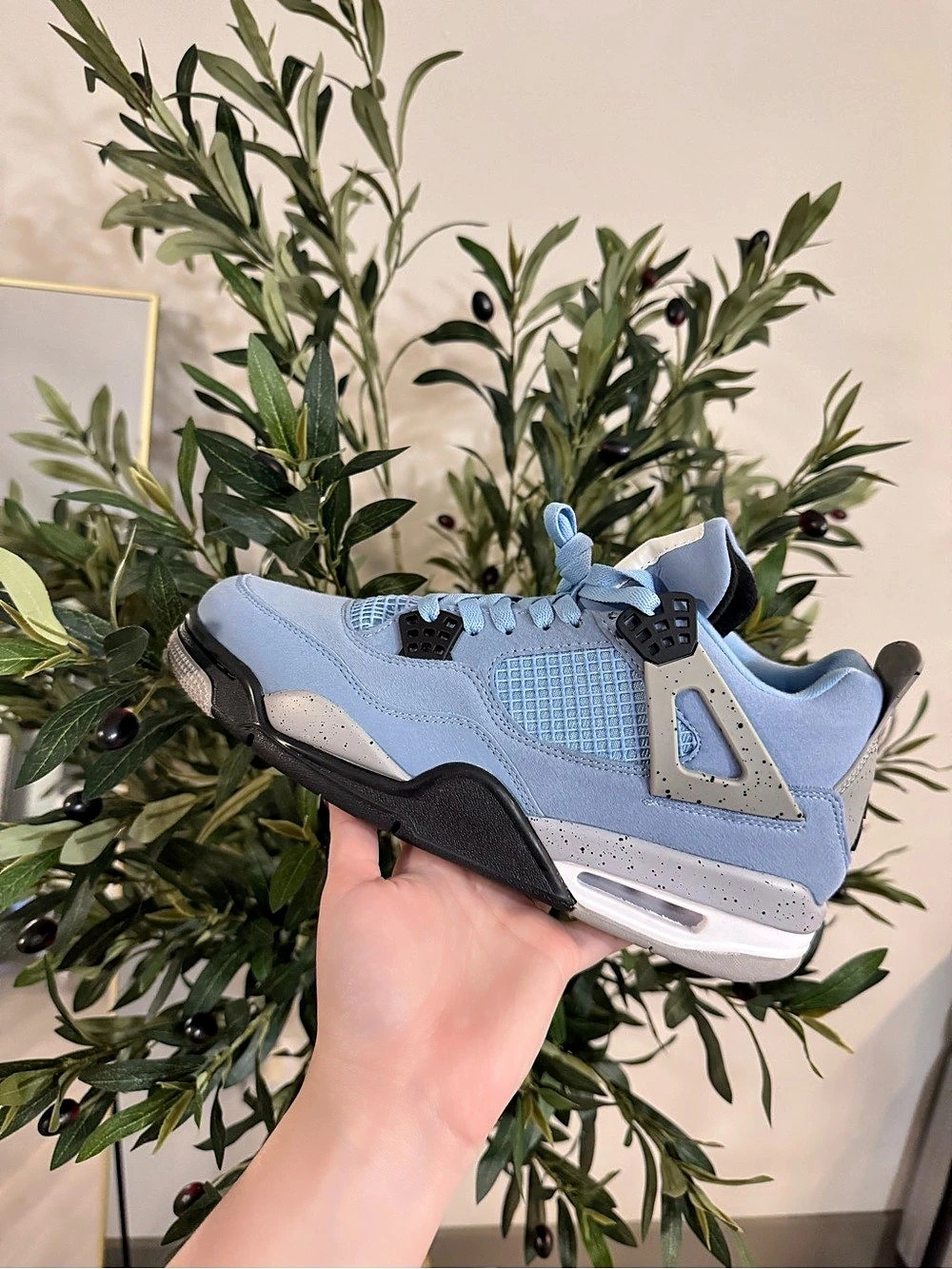 Jordan Air Jordan 4 Retro 'University Blue' Blue & White